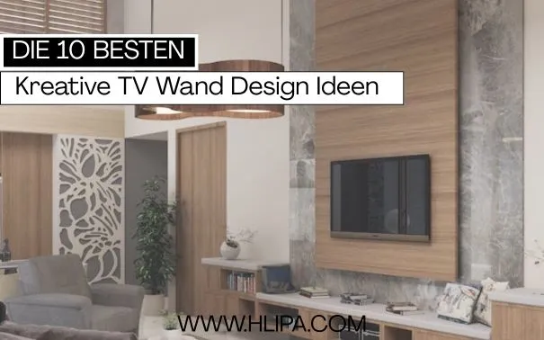 tv wand ideen