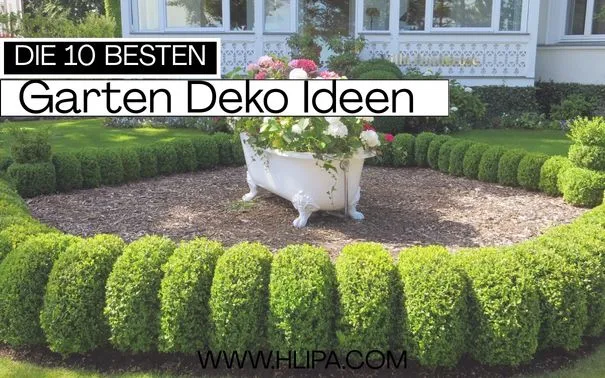 garten deko ideen