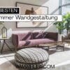 Kreative Wohnzimmer Wandgestaltung