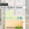 Sichtschutz Balkon Ideen