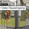 Winter Deko Hauseingang